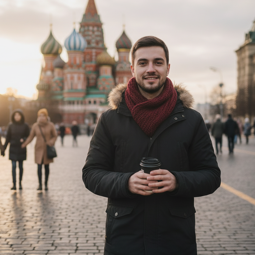 Селфи до обработки